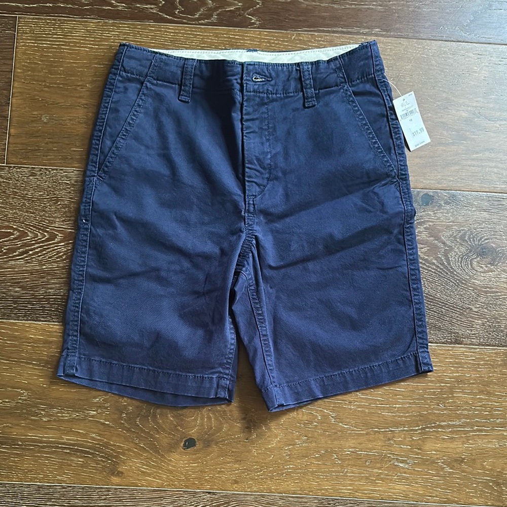 Gap Blue Flat Front Shorts